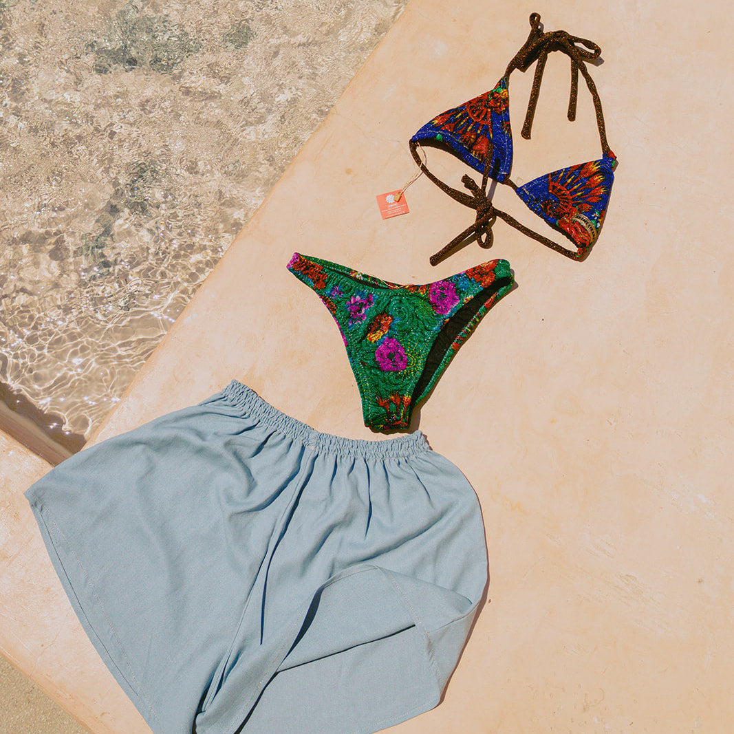 Top triangulo Jacquard