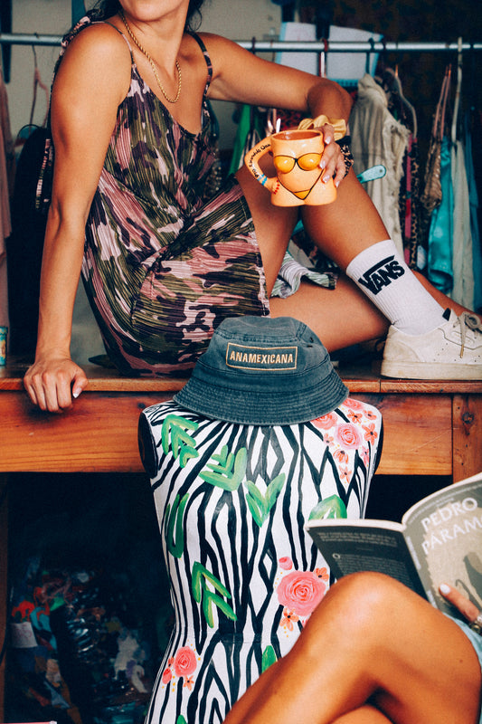 Vestido Militar Paz y Amor