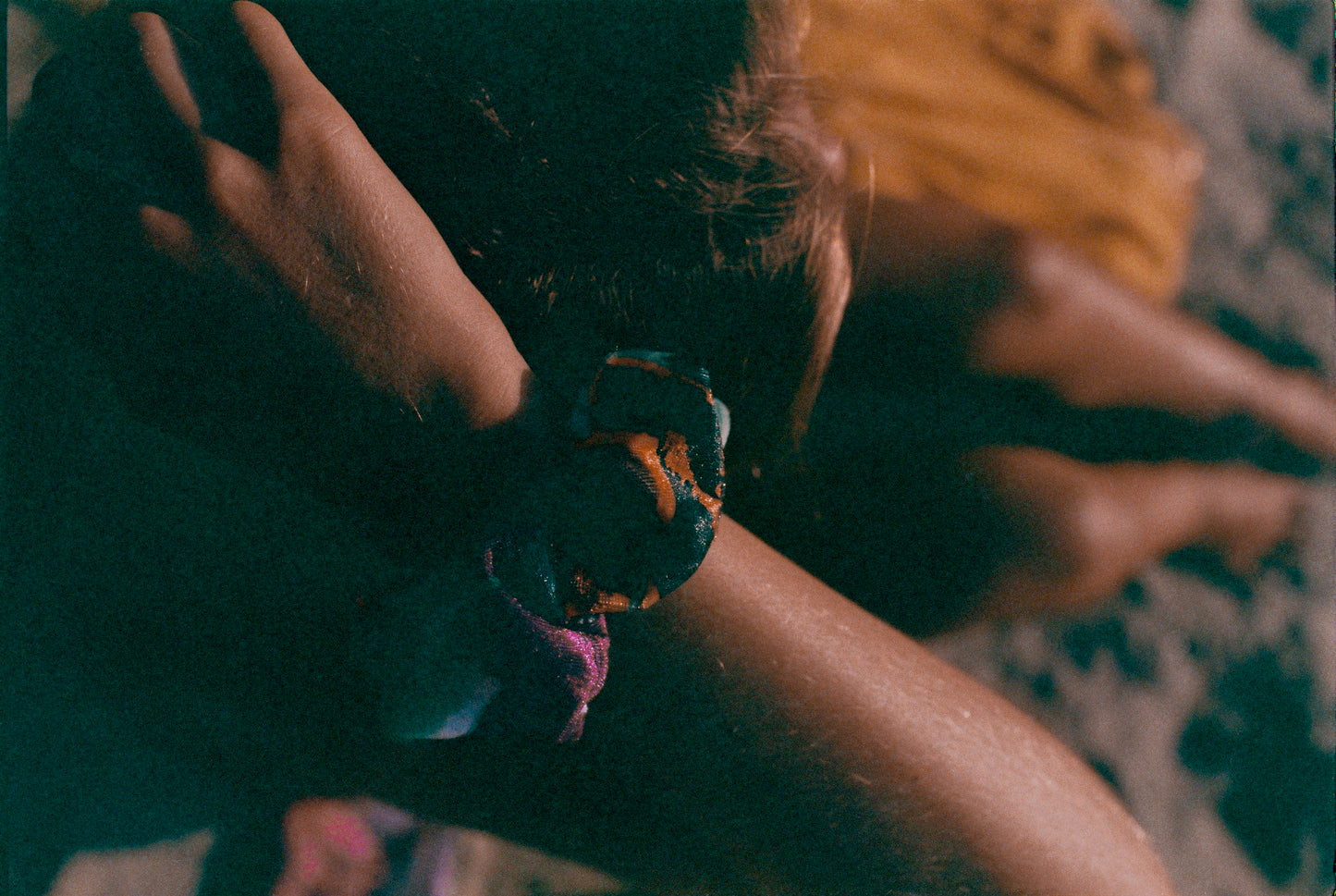 Velvet scrunchie set