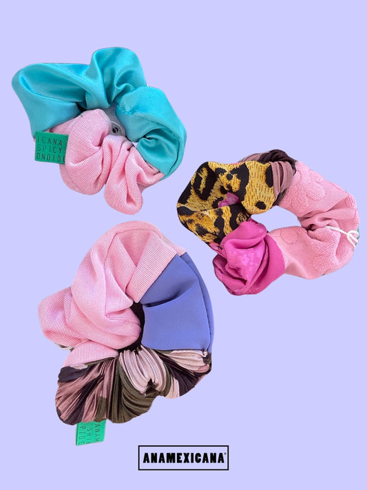 Mix de scrunchies