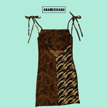 Vestido Flor Mesh