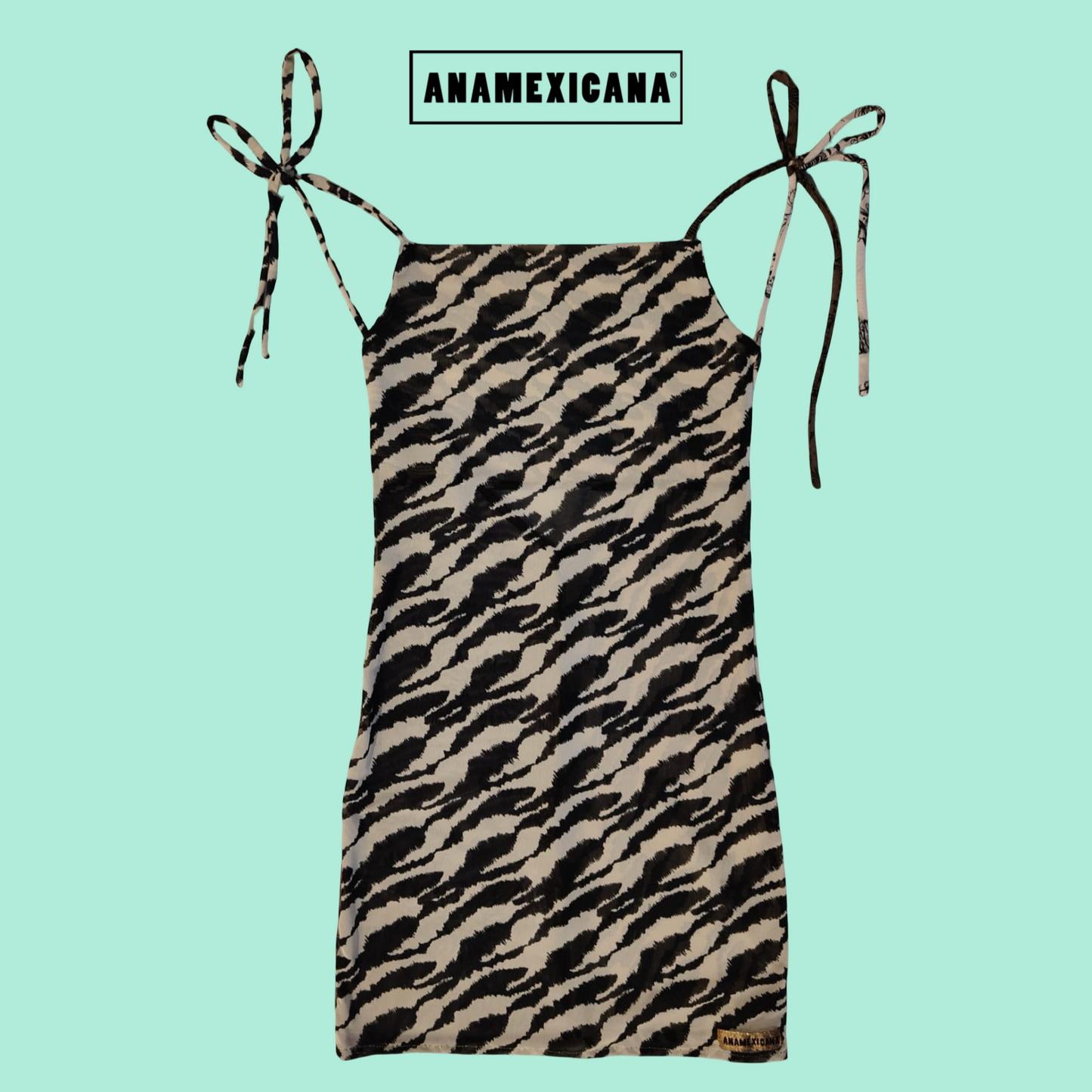 Vestido Flor Mesh