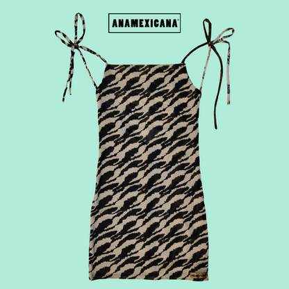 Vestido Flor Mesh