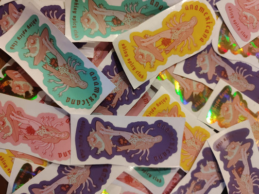 Stickers de la Virgen del Surf