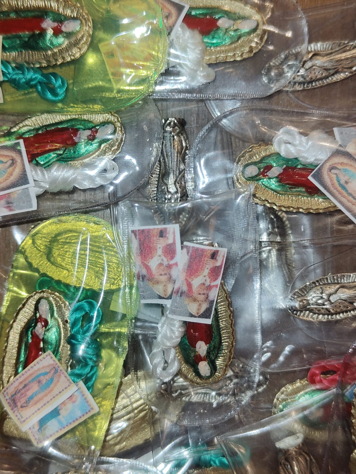 Amuletos de la virgen