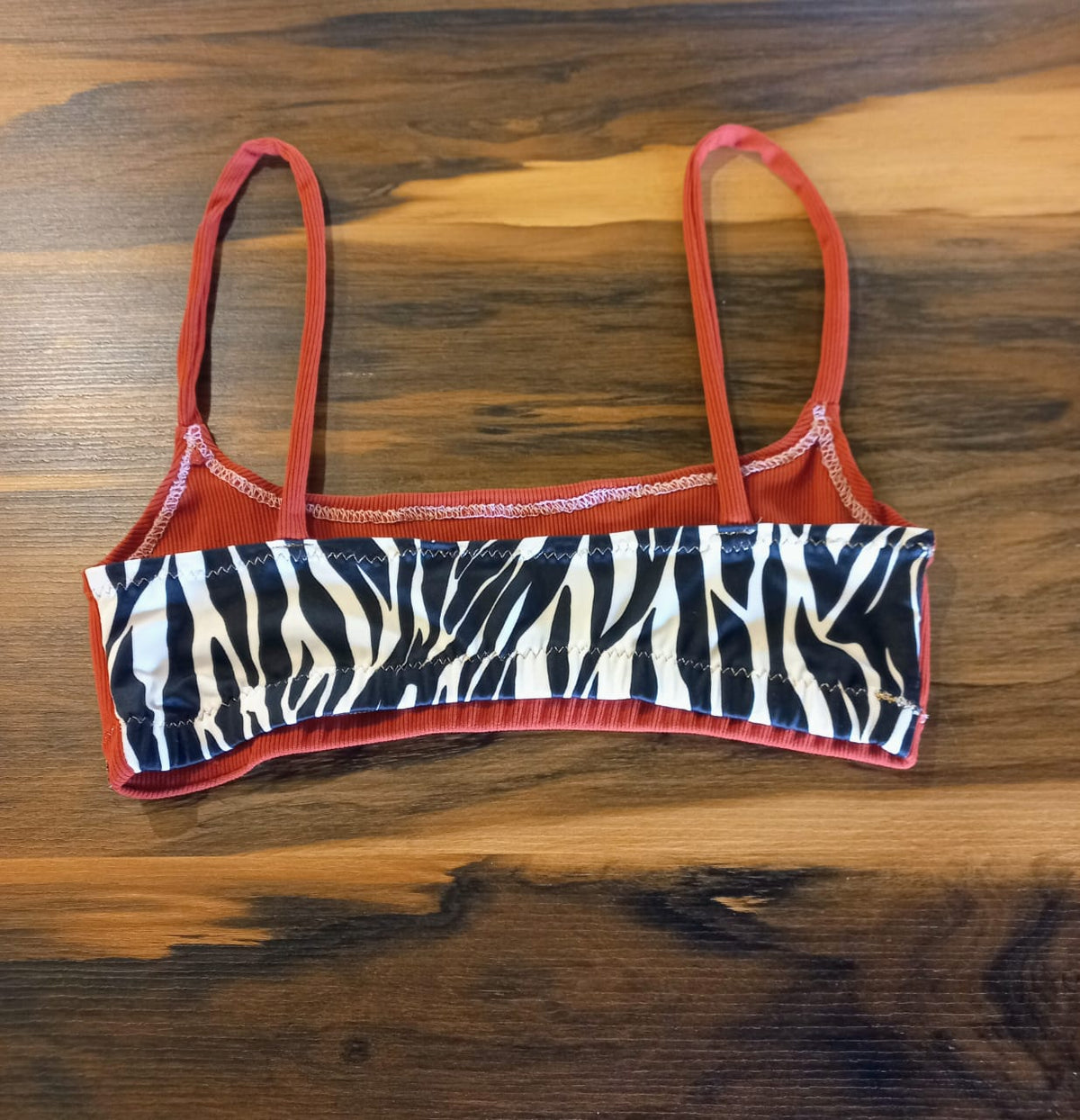 Top charlotte animal print